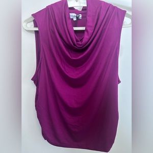 Michael Stars NWT Anita mock neck tank.  Eco luxe fabric.  Size L.